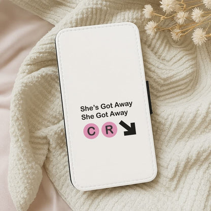 She Got Away Leather Phone Case