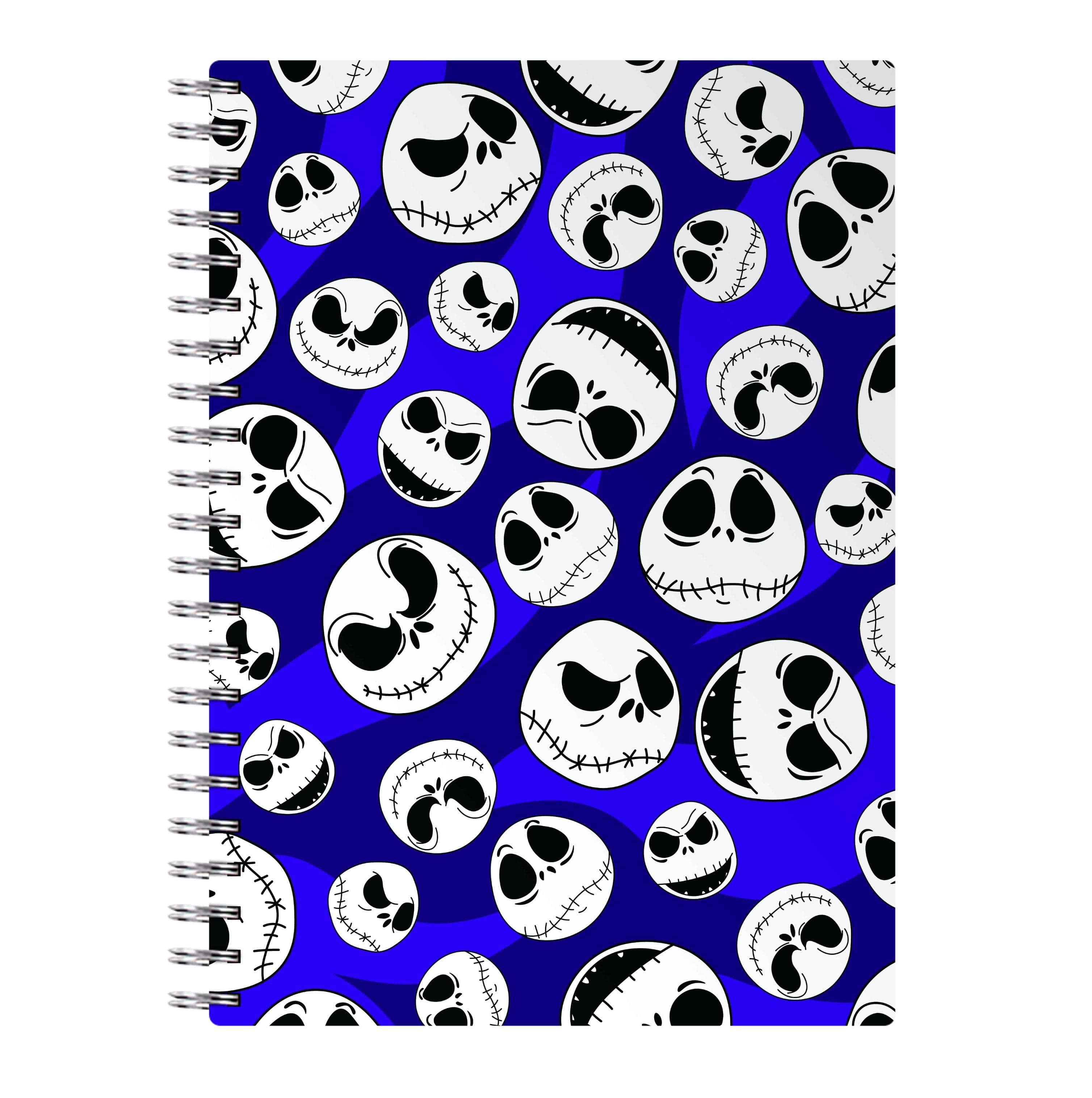 Skull Pattern Notebook