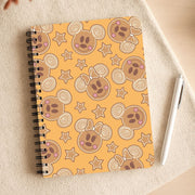 Cartoon Mouse Gingerbread Pattern Notebook 3