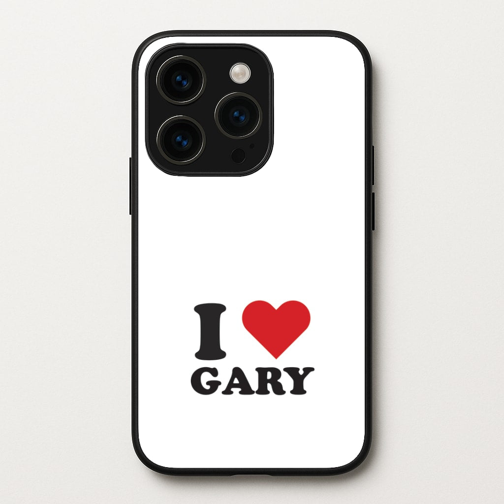 I Love Gary iPhone 14 Pro Case