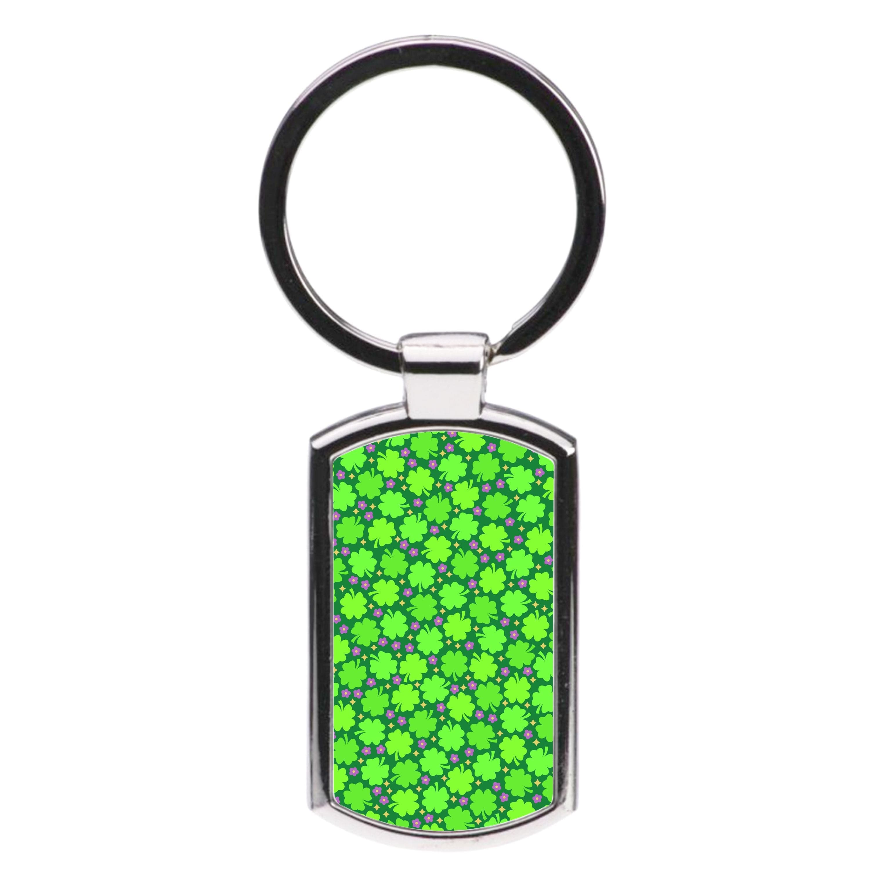 Clover Patterns - Foliage Luxury Keyring