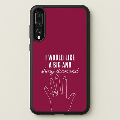 Shiny Diamond Huawei P20 Pro Case