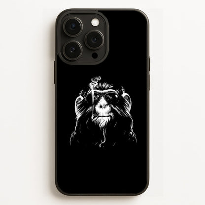 Smoking Monkey Phone Case for iPhone, Samsung Galaxy and Google Pixel