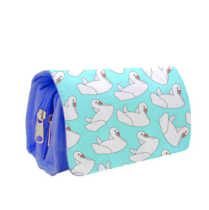 Swan Pattern - Summer Pencil Case