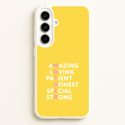 Mother Anagram Galaxy A56 Case