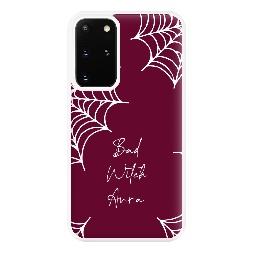 Bad Witch Aura Spider Webs Galaxy S20 Plus Case