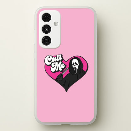 Call Me Heart Galaxy A55 Case