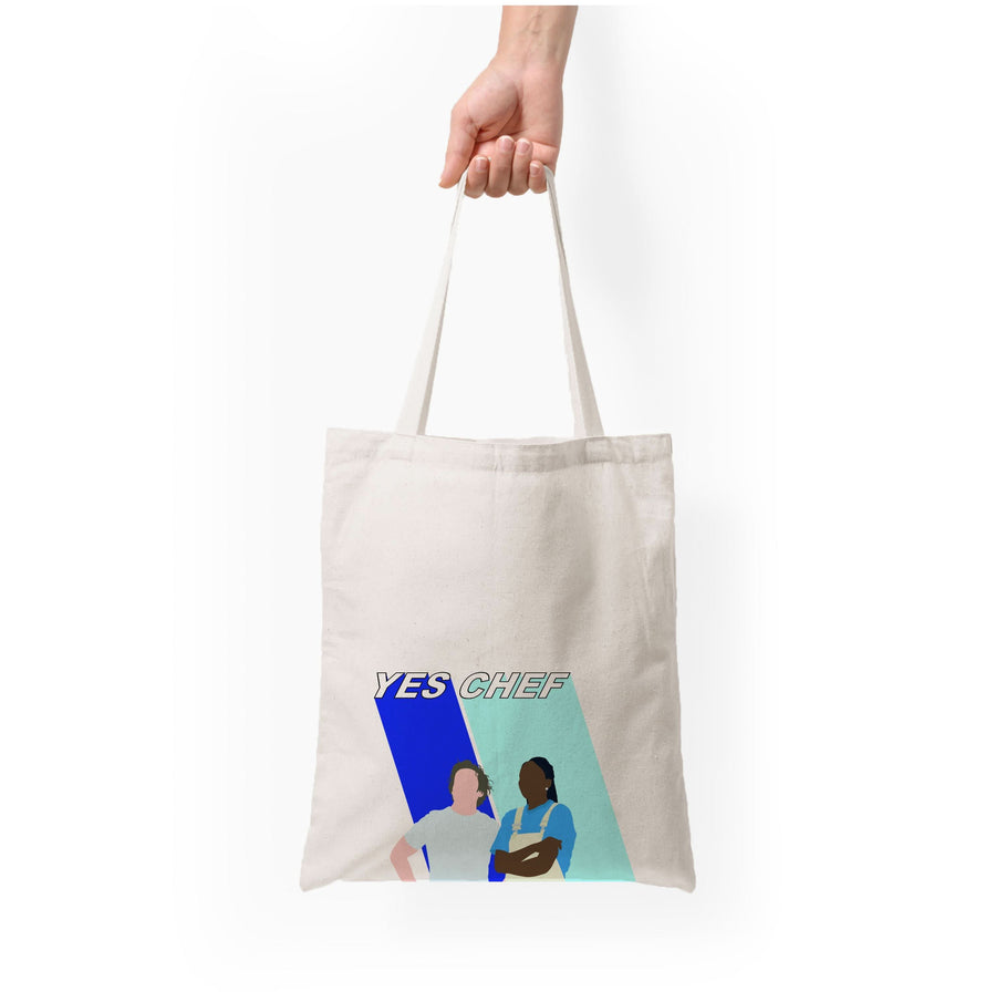 Yes Chef Blue Tote Bag