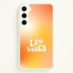Leo Vibes Gradient Zodiac Galaxy S23 Plus Case