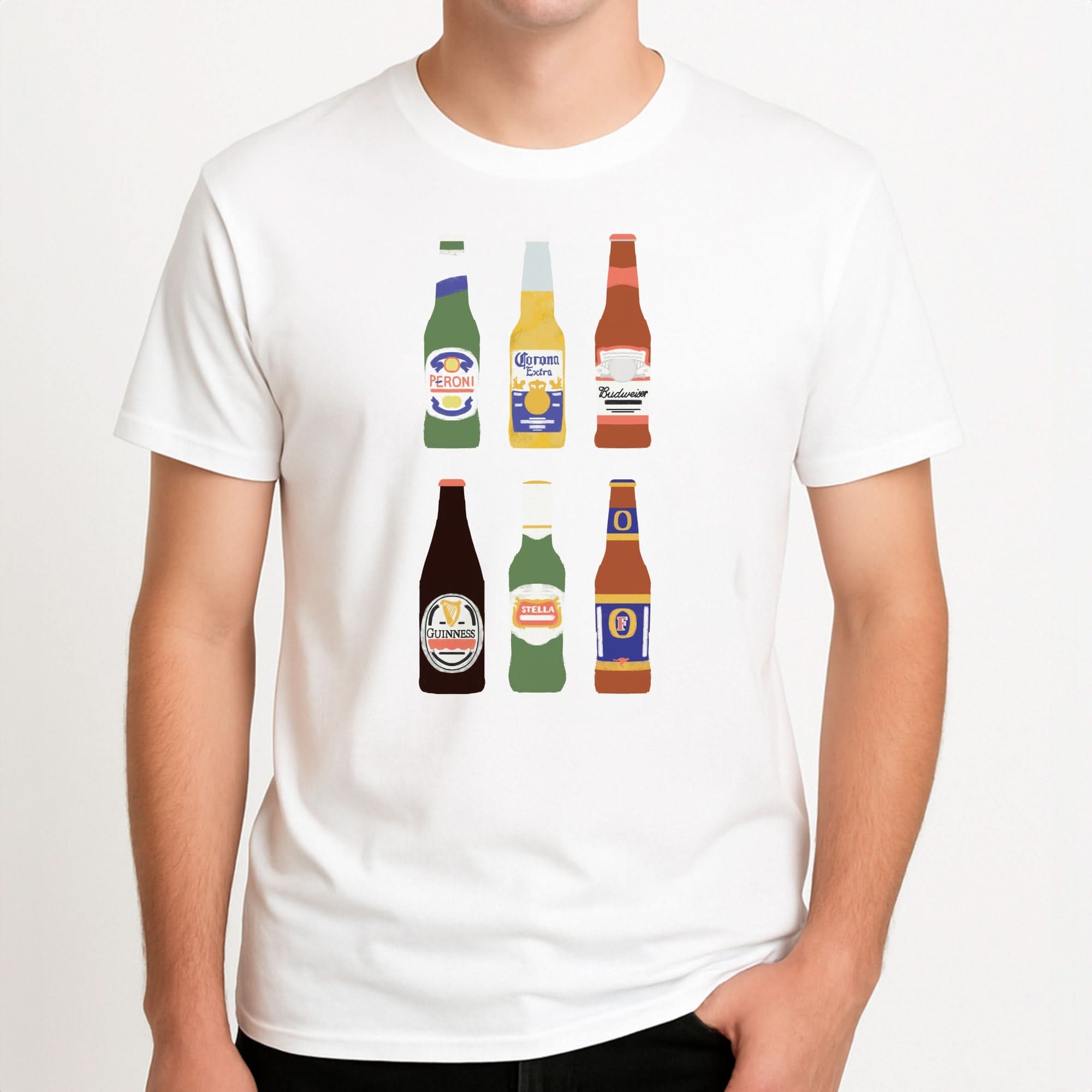 Ale Bottles Mens T-Shirt