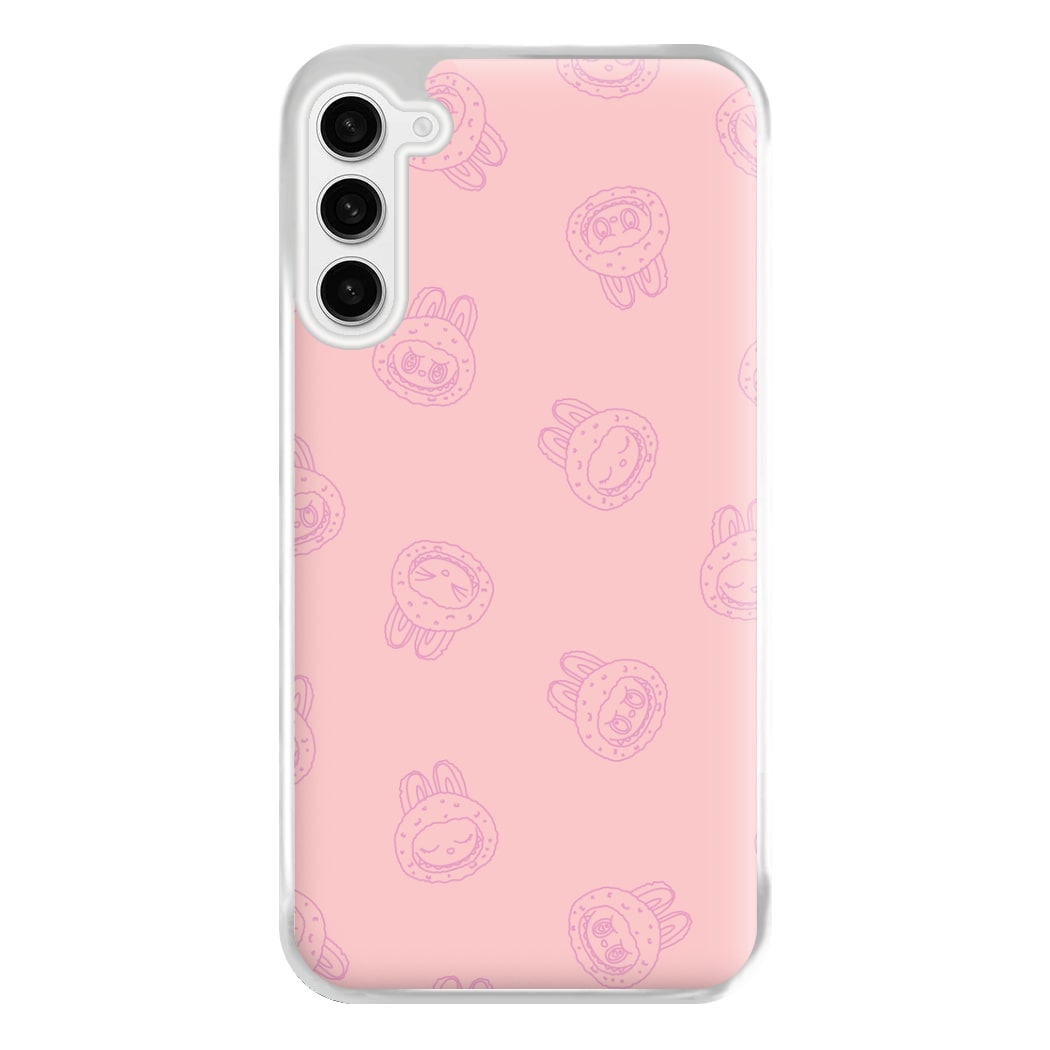 Monsters Outline Pattern II Galaxy S23 Plus Case