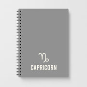 Capricorn Pastel Zodiac Notebook 1