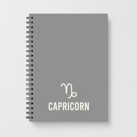 Capricorn Pastel Zodiac Notebook