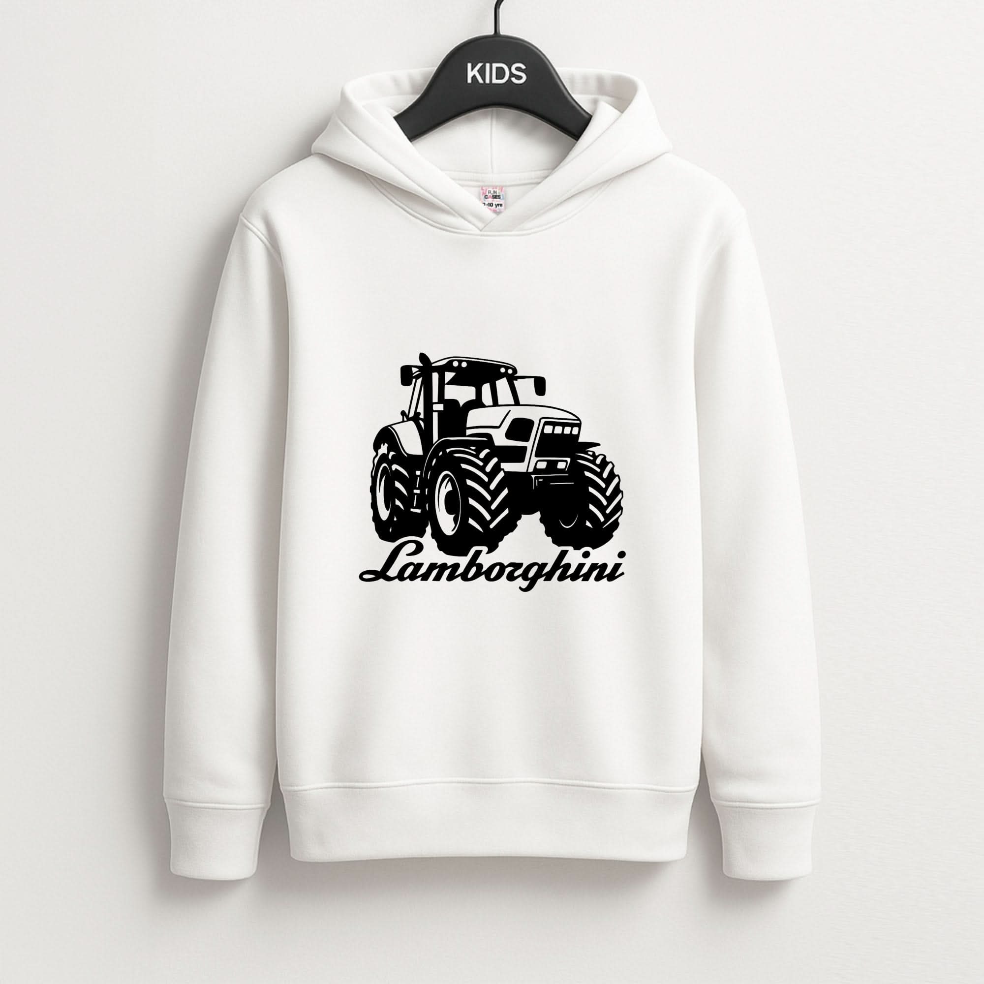 Lambo Tractor Kids Hoodie