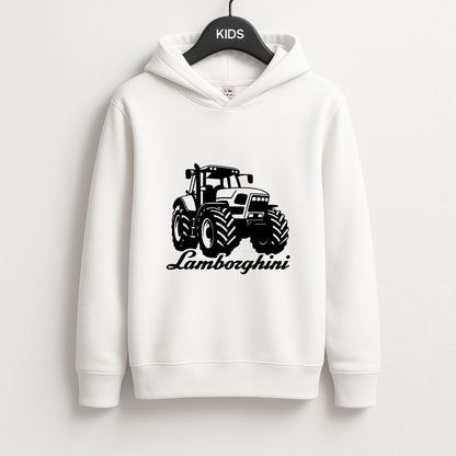 Lambo Tractor Kids Hoodie