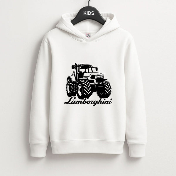 Lambo Tractor Kids Hoodie