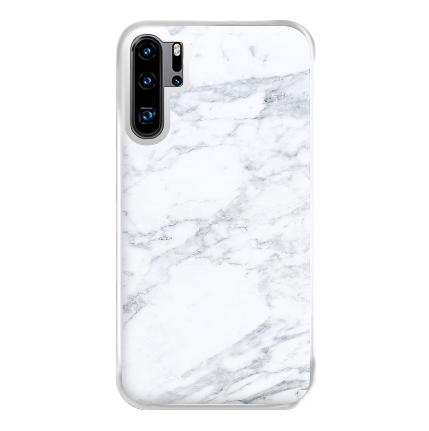 White Marble Pattern Phone Case