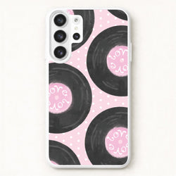 Thrifted Vinyl Polka Pattern Galaxy S26 Ultra Case