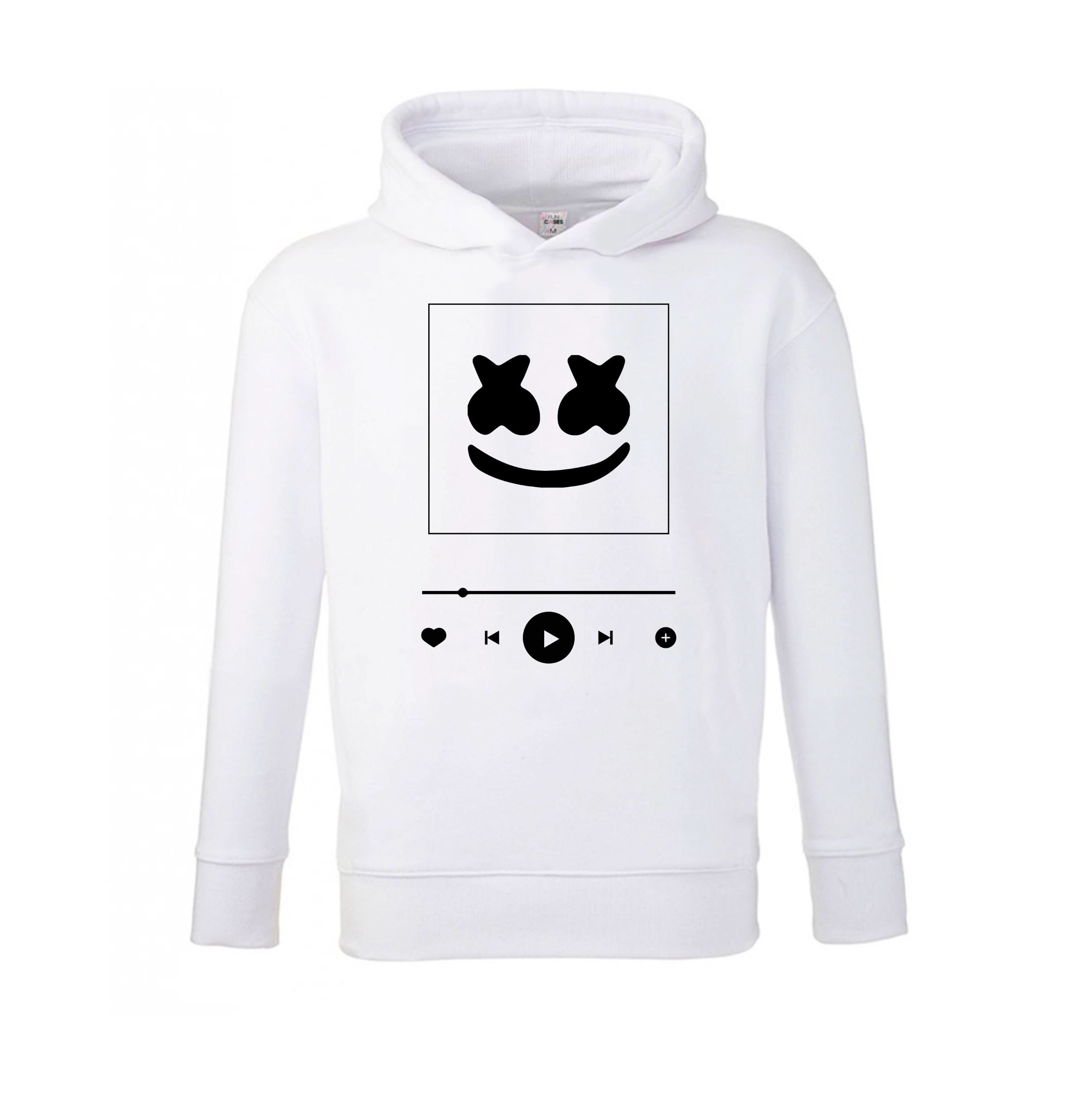 Helmet DJ Album Cover Kids Hoodie