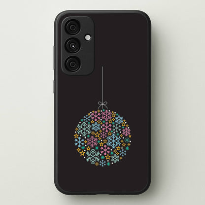 Geometric Bauble  Galaxy A55 Case