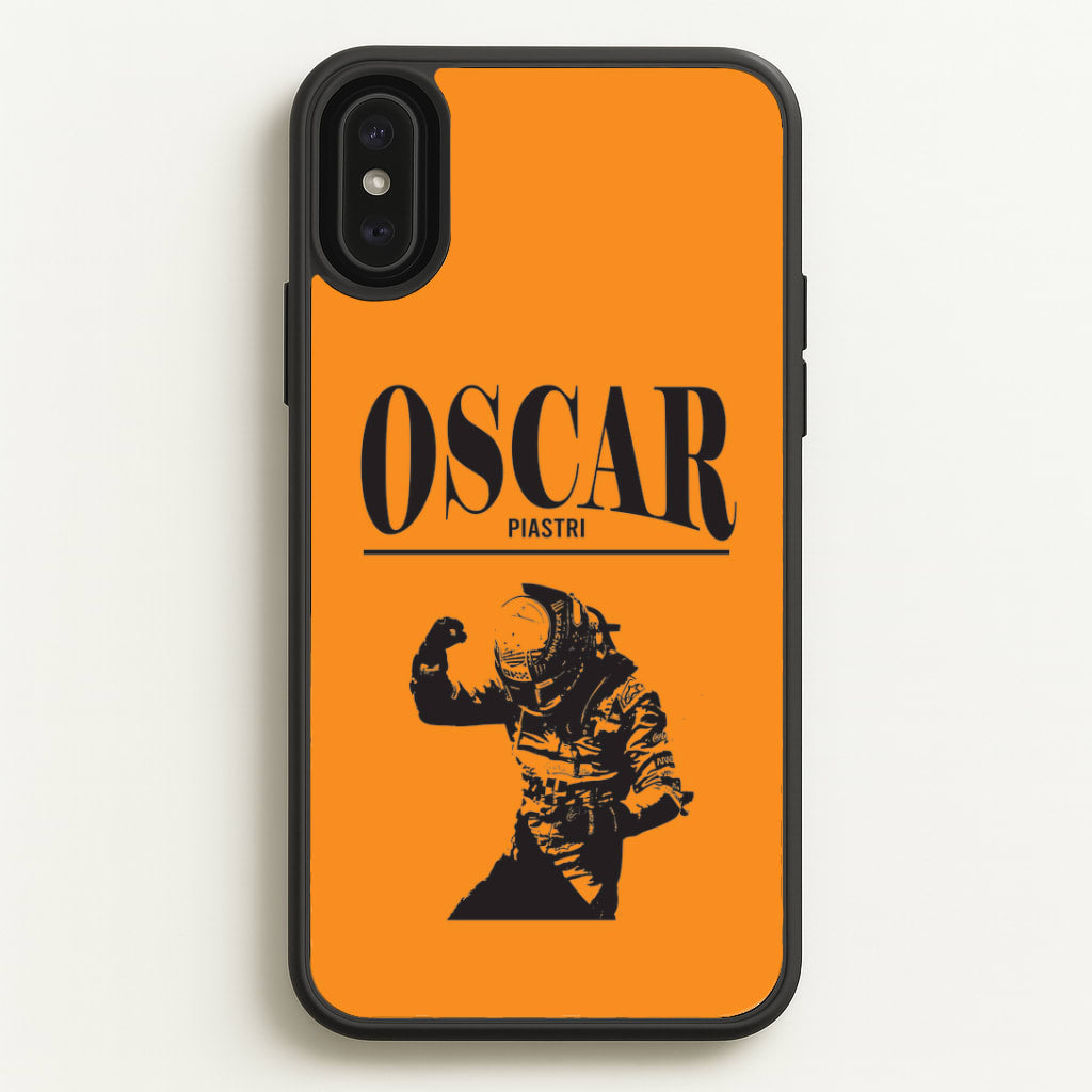 Oscar Orange And Black iPhone XS Max Case