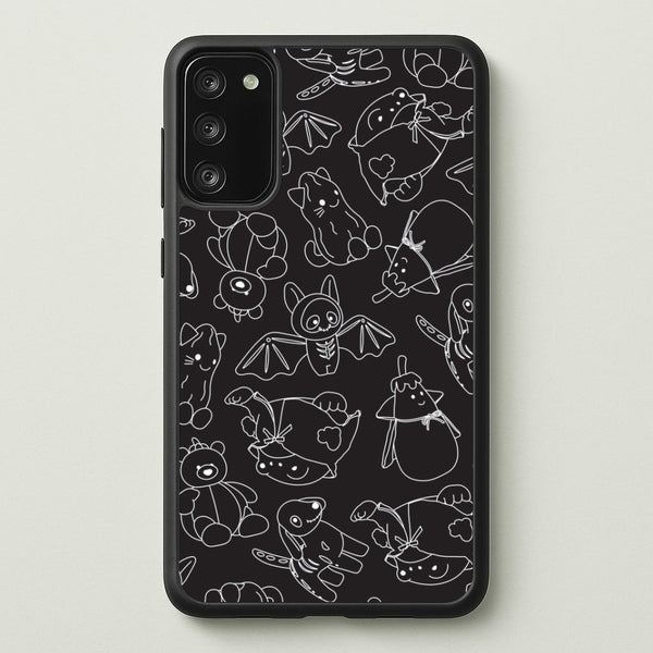 Halloween Plushies Pattern II - Halloween Galaxy S20FE Case