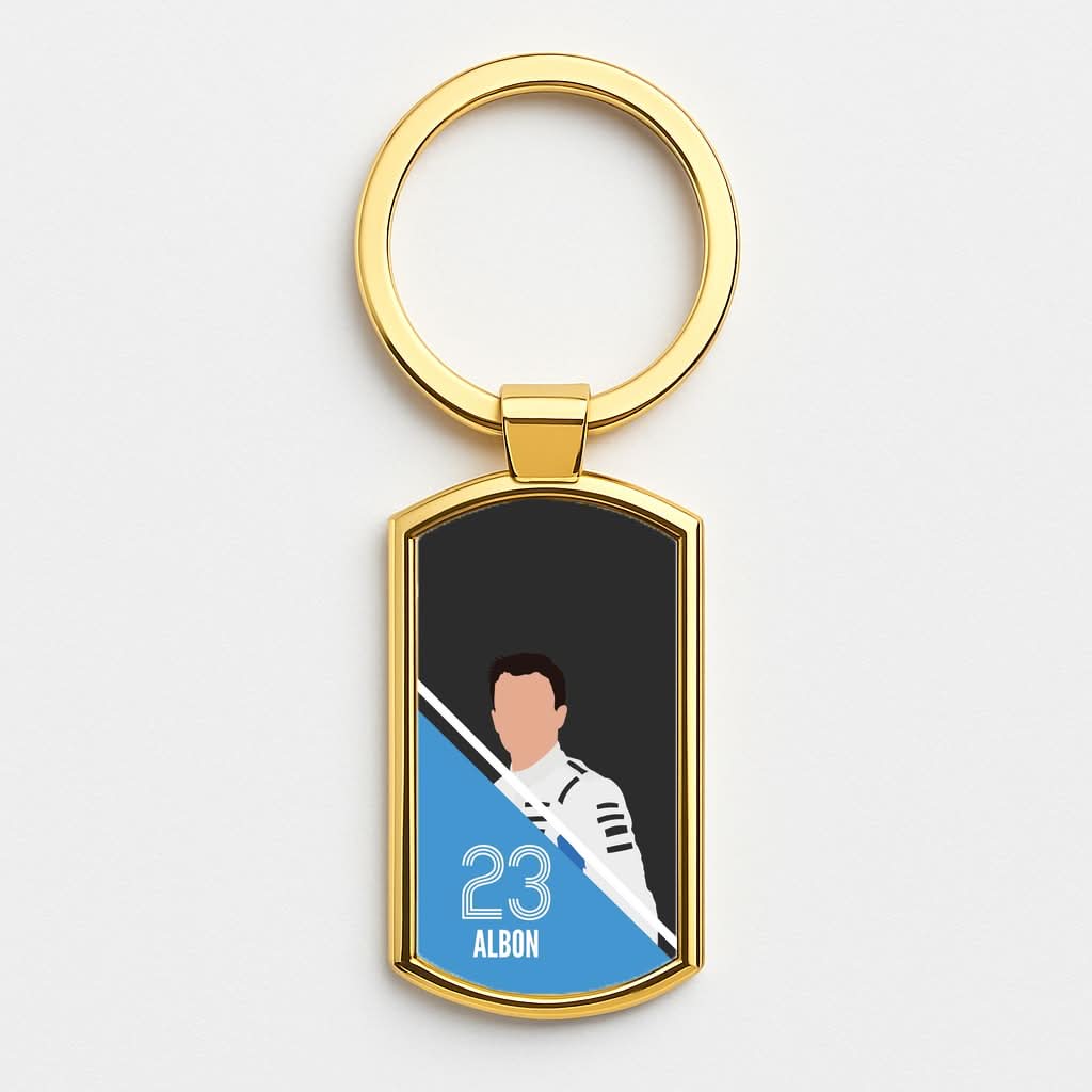 Albon 2026 Gold Keyring