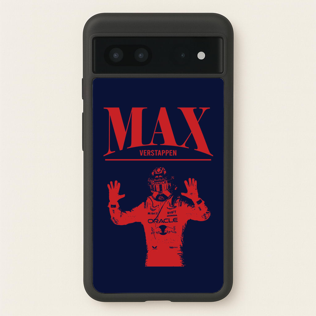 Max Blue And Red Google Pixel 7 Case