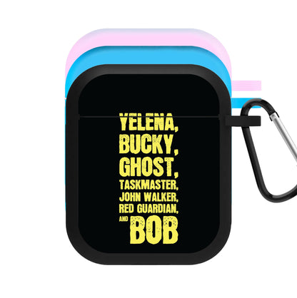 Antiheroes List AirPods Case