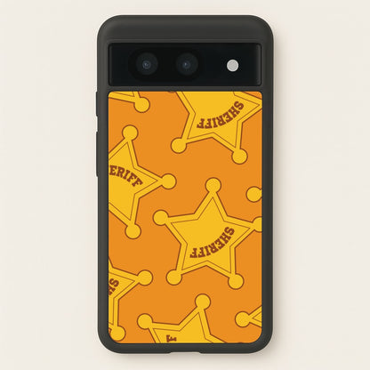 Sheriff Badge Pattern Google Pixel 8a Case