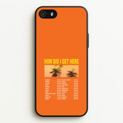 HDIGH Tour 2026 iPhone 5 / 5s / SE 2016 Case