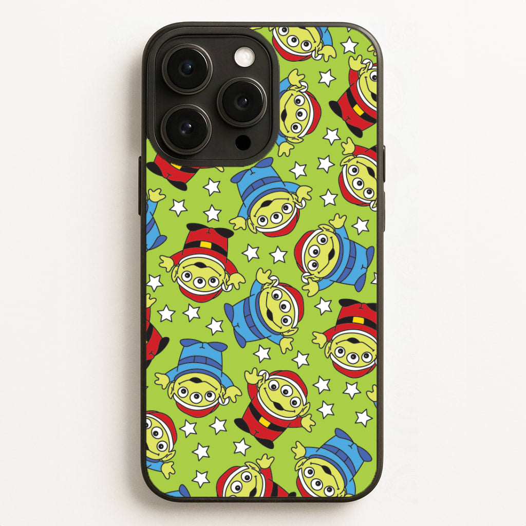 Alien Patterns Phone Case for iPhone, Samsung Galaxy and Google Pixel