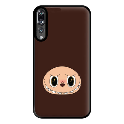 Cute Brown Monster Face Huawei P20 Pro Case