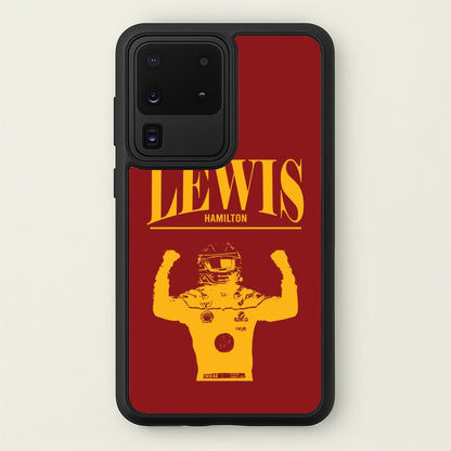 Lewis Red And Gold Galaxy S20 Ultra Case