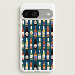 Geometric Brewery Pattern Google Pixel 9 / 9 Pro Case