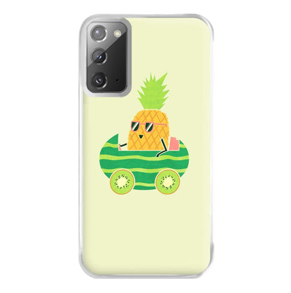 Summer Drive Pineapple Phone Case