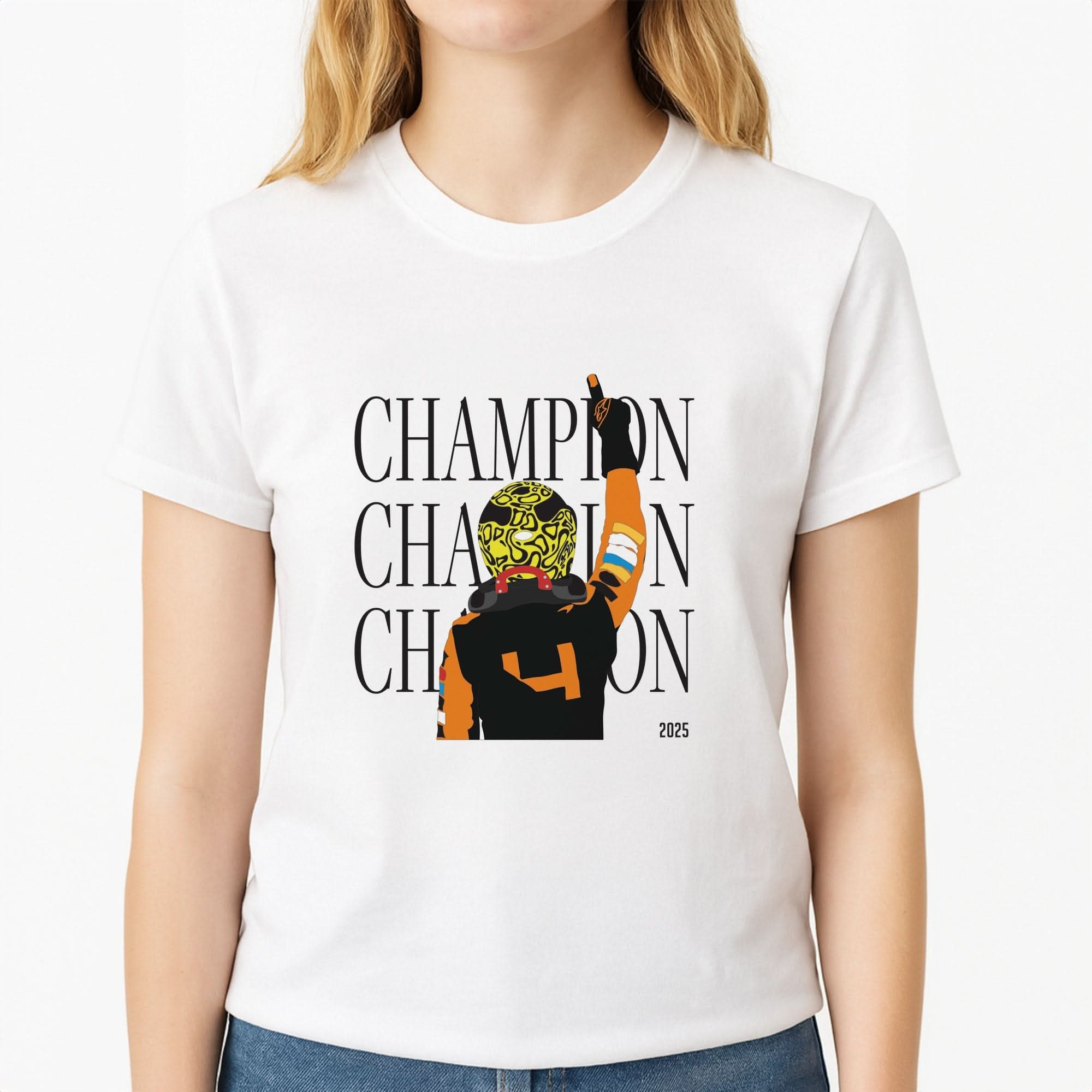 Lando Champion 2025 Womens T-Shirt