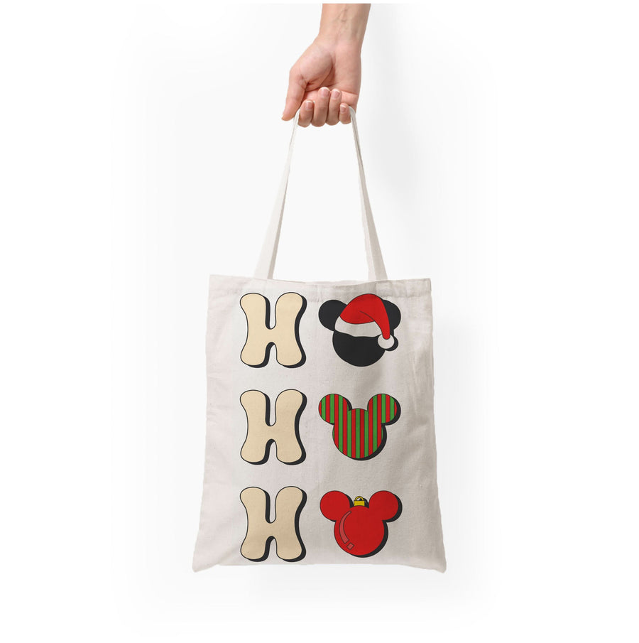 Ho Ho Ho Mickey Tote Bag