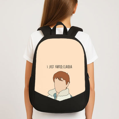 I Just Farted, Claudia School Bag