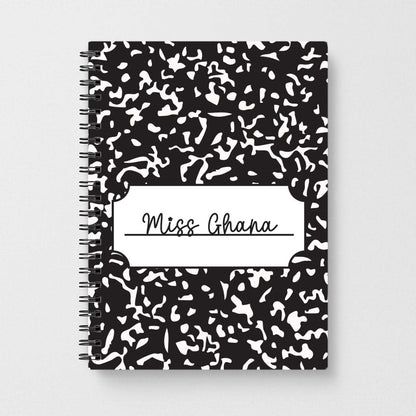 Personalised School Notebook Notebook