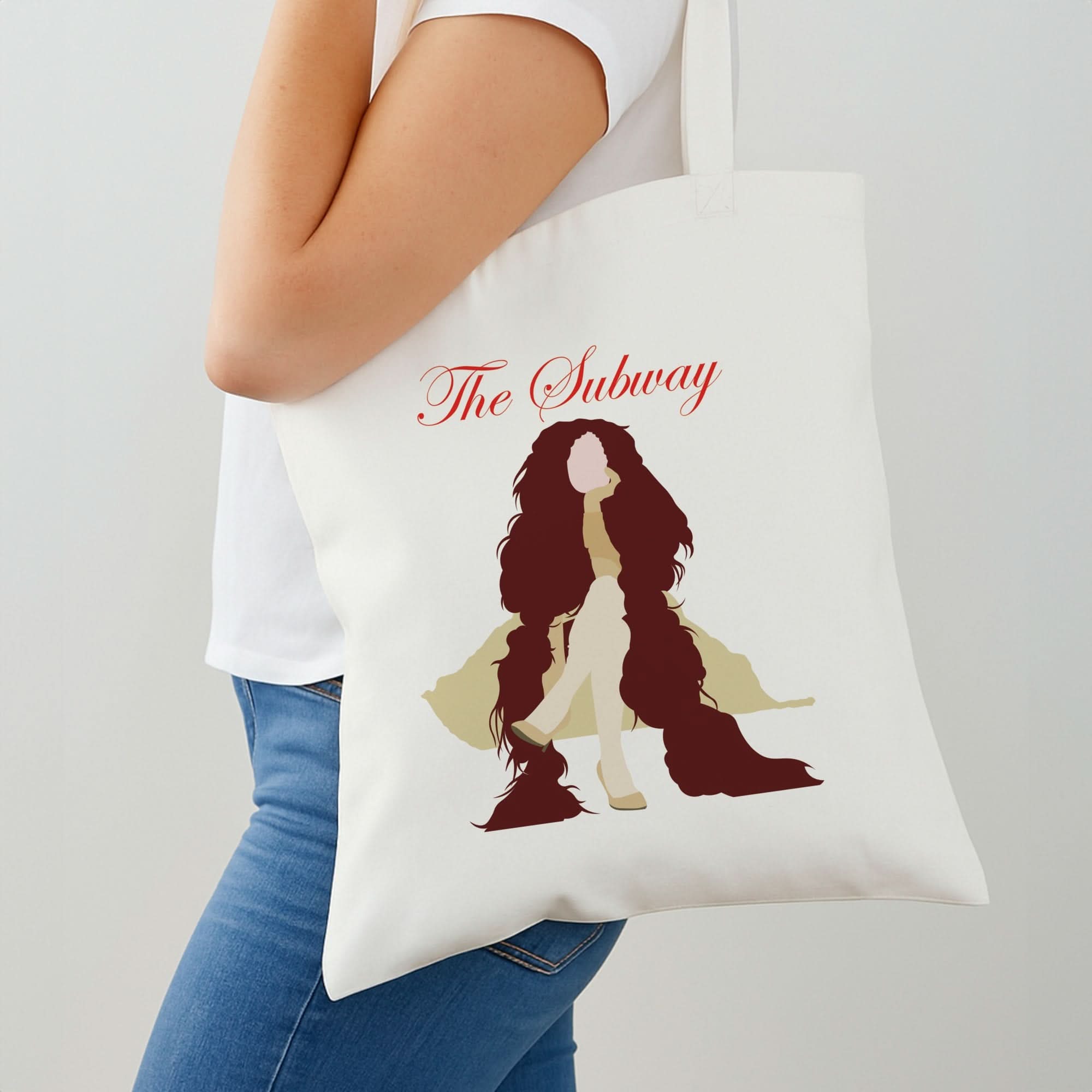 Subway Orange Shoulder Bag