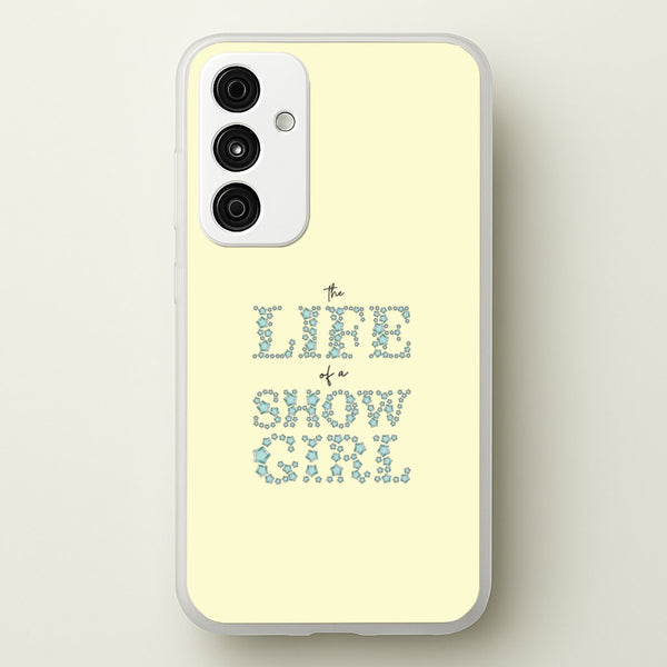 TLOAS Bedazzled Writing Galaxy A35 Case