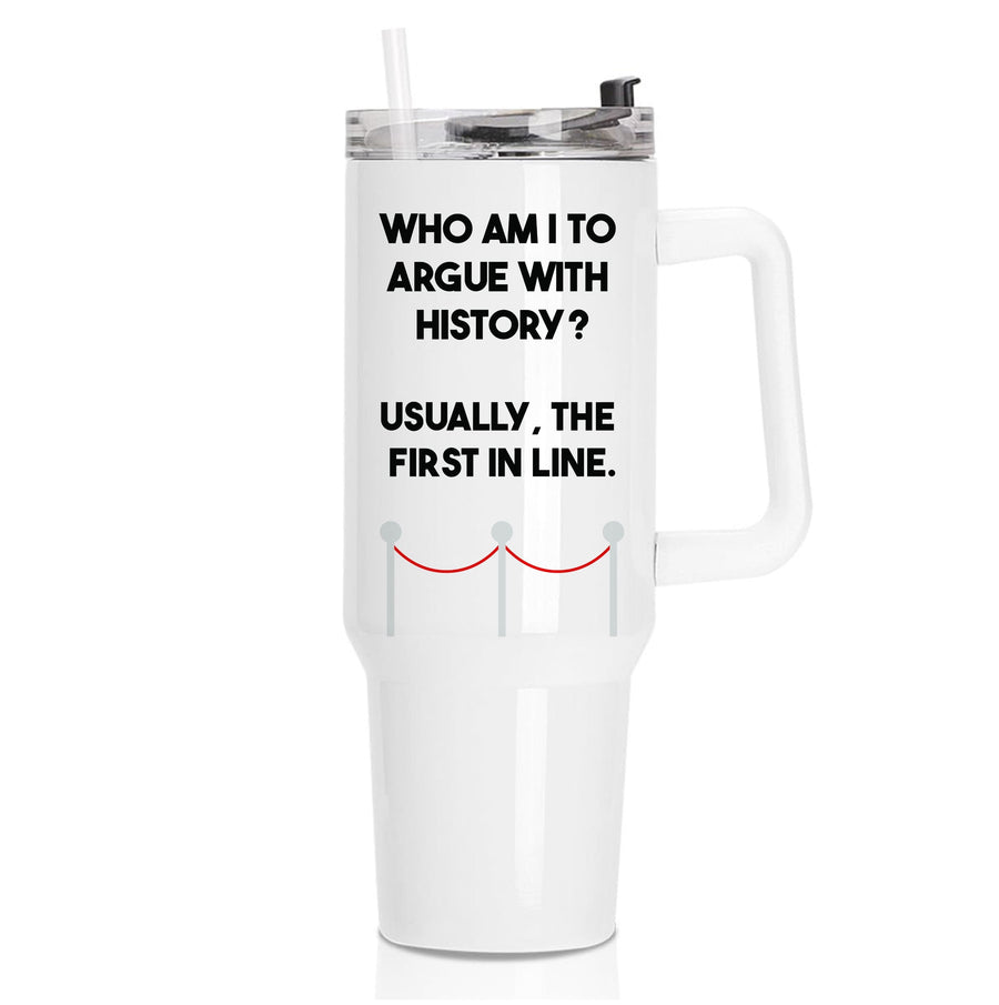 Who Am I To Argue With History? - Doctor Who Tumbler