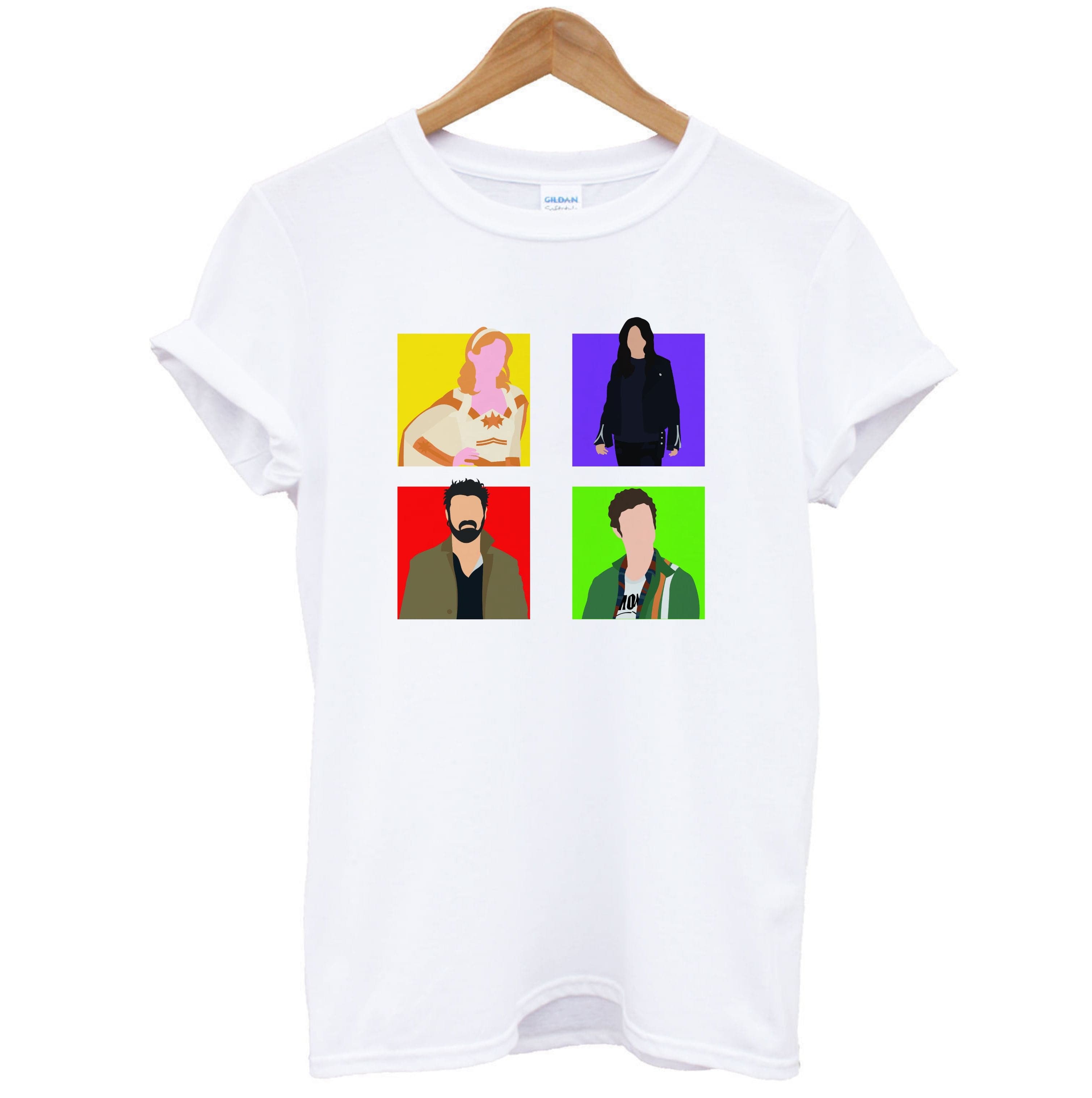 Characters Collage T-Shirt