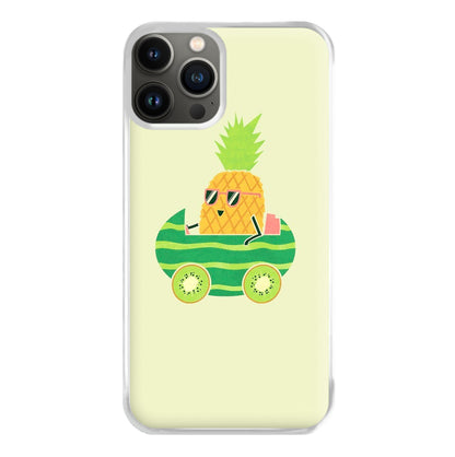 Summer Drive Pineapple Phone Case