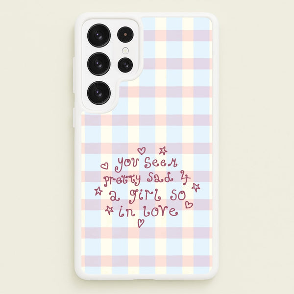 Dreamy Plaid Galaxy S23 Ultra Case