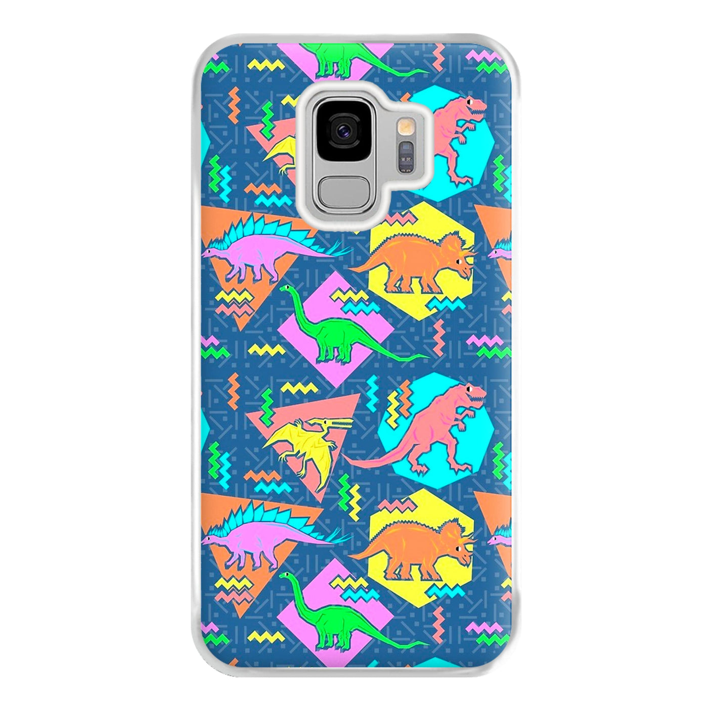 Nineties Dinosaurs Pattern Phone Case