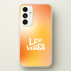 Leo Vibes Gradient Zodiac Galaxy A55 Case