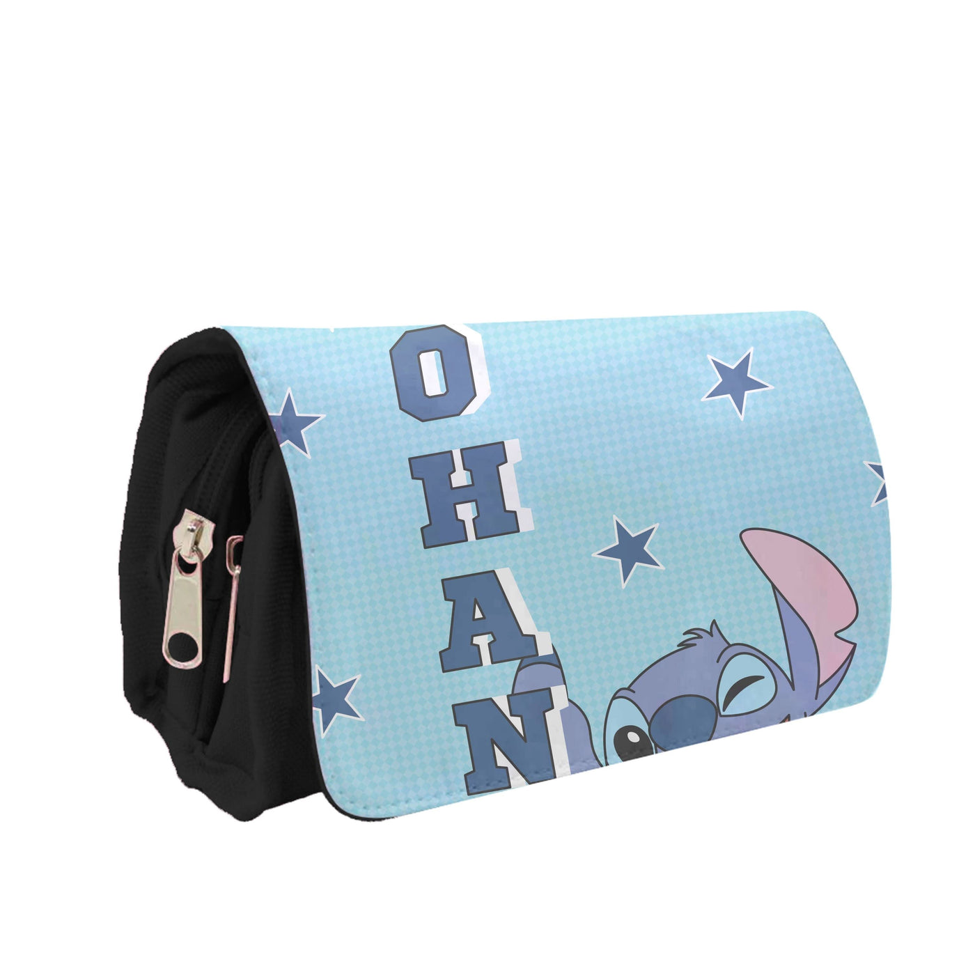 Blue Alien Ohana Pencil Case