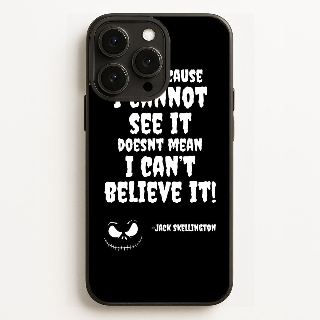 TNBC - Jack Skellington Phone Case for iPhone, Samsung Galaxy and Google Pixel